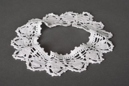 Handmade collar unusual accessory for girls designer collar unusual gift - MADEheart.com
