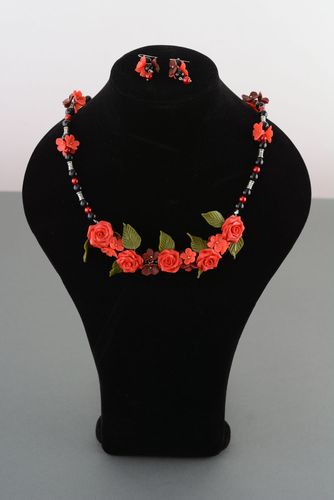 Set de adornos de arcilla polimérica y granada - MADEheart.com