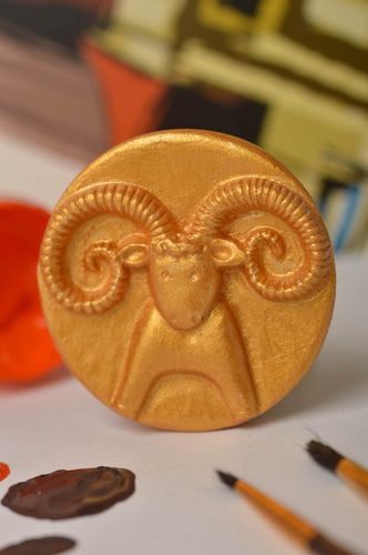 Widder Magnet für Kühlschrank handmade Wohn Accessoire Deko für die Küche schön - MADEheart.com