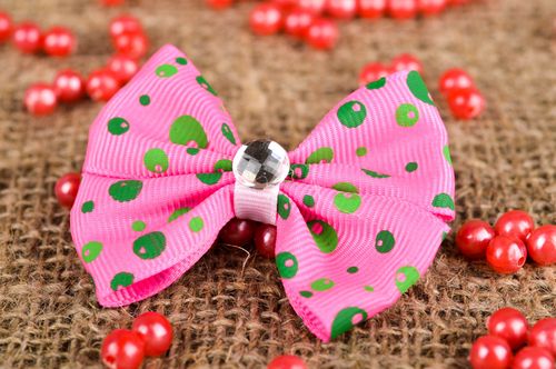 Haarspange Kinder Handgefertigt Schleife fürs Haar Haarschmuck Kinder  - MADEheart.com