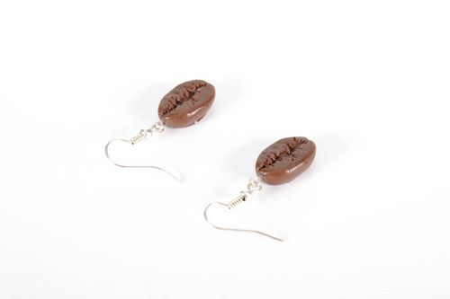 Earrings Coffee - MADEheart.com