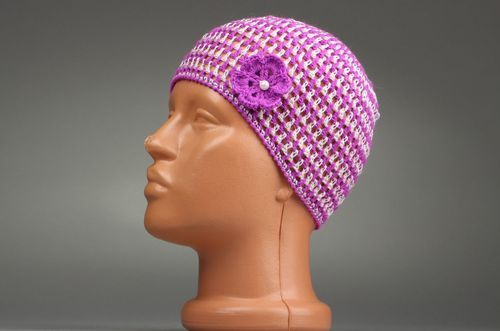 Purple teenager hat - MADEheart.com