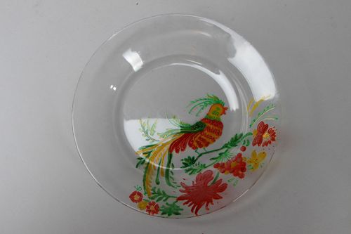 Plato de vidrio - MADEheart.com