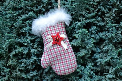 Decoração têxtil para Árvore de Natal brinquedo macio para decoração do interior - MADEheart.com