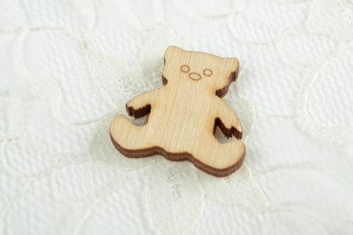 Cute handmade wooden blank unusual plywood blank art and craft supplies - MADEheart.com