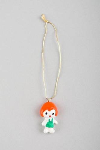 Décoration du sapin de Noël faite man garçon pâte polymère Décoration Nouvel An - MADEheart.com