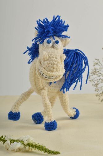 Juguete de peluche hecho a mano regalo original peluche para niños Caballito - MADEheart.com