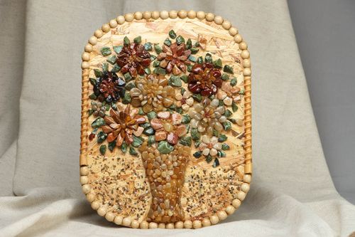 Panel de piedra natiral de madera - MADEheart.com