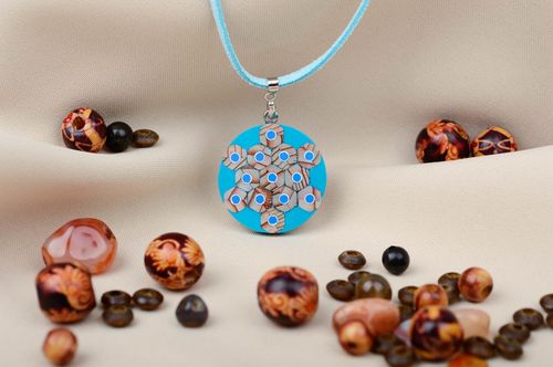 Handgemachter Schmuck Halskette mit Anhänger Frauen Accessoire Schmuck für Damen - MADEheart.com