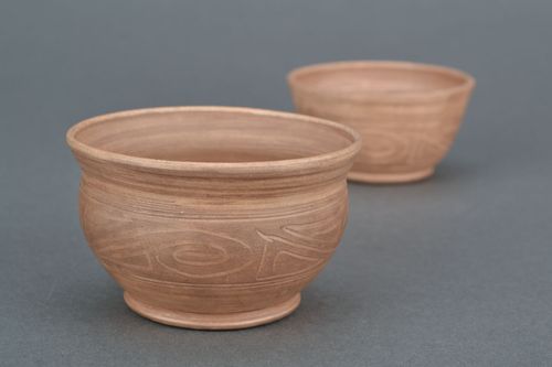 Pot à sel en argile fait main - MADEheart.com