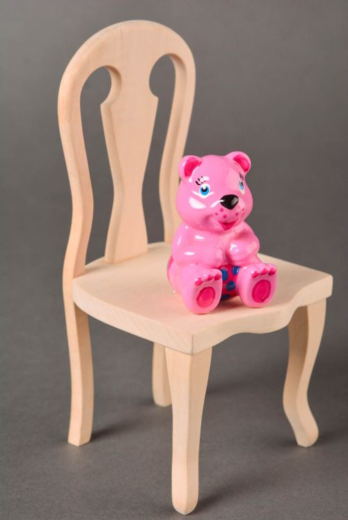 Statuetta in gesso fatta a mano figurina originale decorativa tamia rosa - MADEheart.com