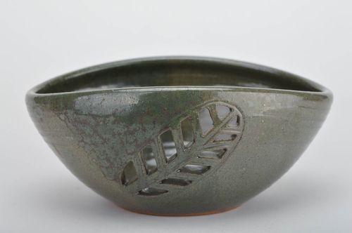 Handmade ceramic candy bowl stoneware dinnerware pottery ceramics home decor - MADEheart.com