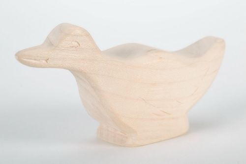 Wooden figurine Wild duck - MADEheart.com