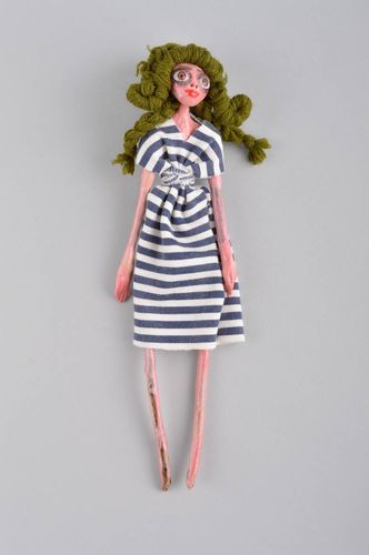 Авторская кукла игрушка ручной работы дизайнерская кукла зомби оригинальная - MADEheart.com