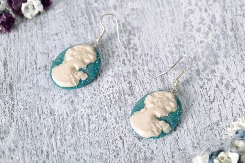 Earrings Made of Polymer Clay - MADEheart.com