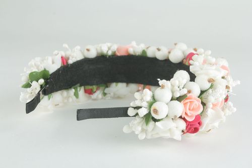 Tender floral headband - MADEheart.com