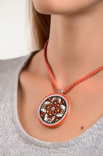 Handmade Modeschmuck Ketten Kette mit Anhänger Ethno Schmuck Geschenk Ideen - MADEheart.com