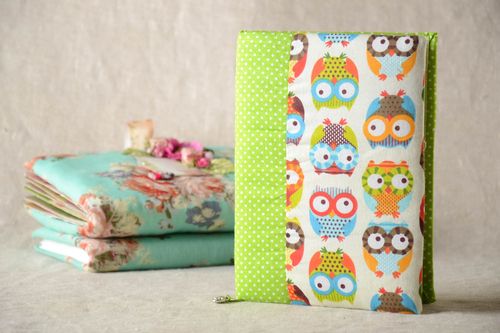 Handmade Notizbuch Stoffeinband Tagebuch für Mädchen Geschenk für Freundin - MADEheart.com