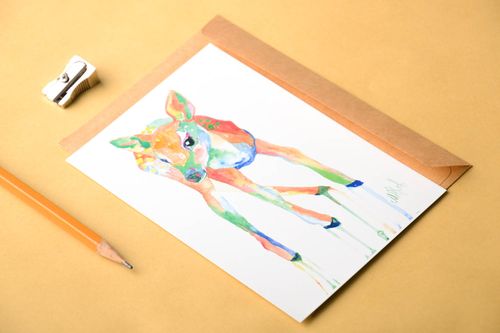 Handmade greetings card unusual greeting card gift ideas unusual card - MADEheart.com