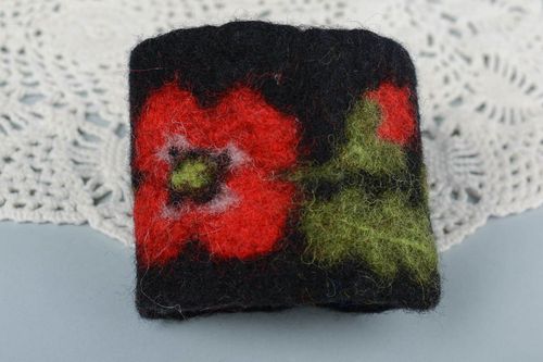 Pulsera original hecha a mano accesorio de moda regalo personalizado de fieltro - MADEheart.com