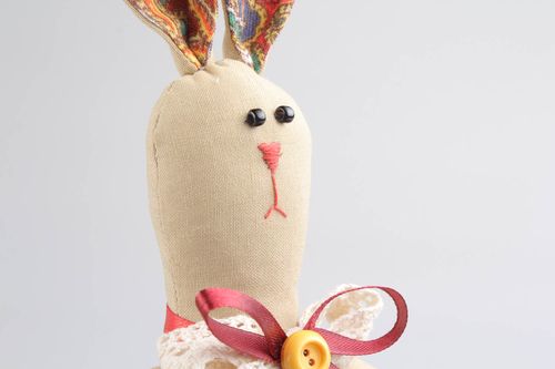 Interior textile toy Bunny - MADEheart.com