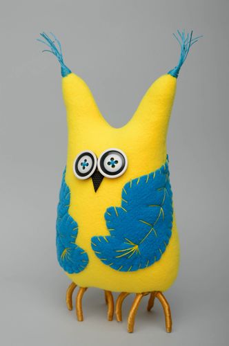Designer soft toy Owl - MADEheart.com