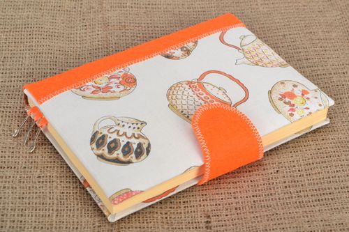 Homemade notebook for recipes - MADEheart.com