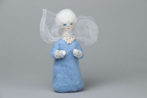 Homemade felted toy Angel - MADEheart.com