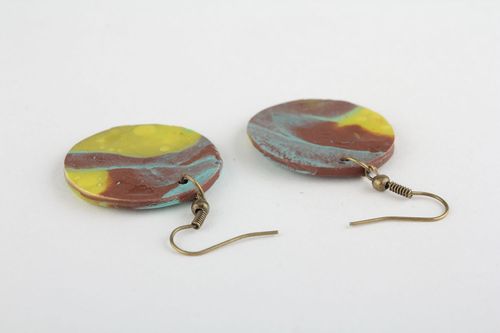 Ohrringe aus Polymerton - MADEheart.com