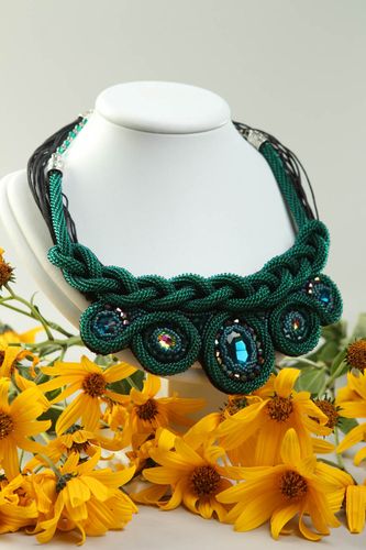 Handmade Schmuck Modeschmuck Collier schöner Schmuck Accessoire für Frauen  - MADEheart.com