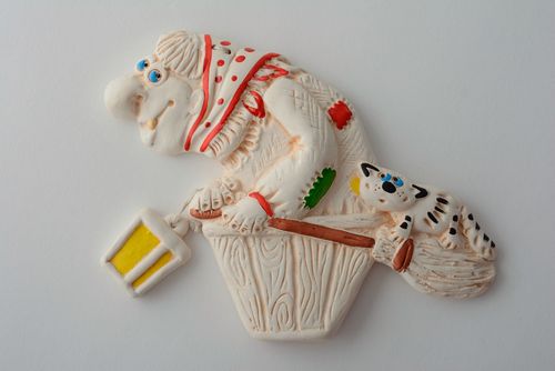 Décoration murale à suspendre Baba Yaga sorcière - MADEheart.com