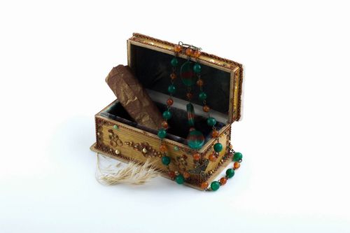 Collar original hecho a mano de piedras regalo personalizado bisutería artesanal - MADEheart.com