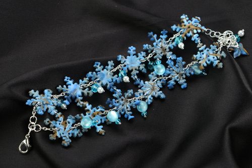 Bracelet Snowflakes - MADEheart.com