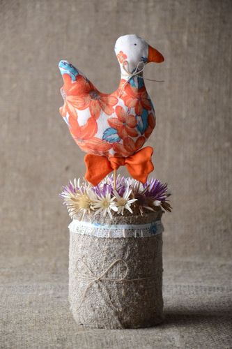 Bright handmade soft toy stick for houseplants gift ideas decorative use only - MADEheart.com