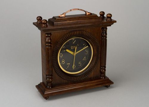 Vintage wooden clock - MADEheart.com