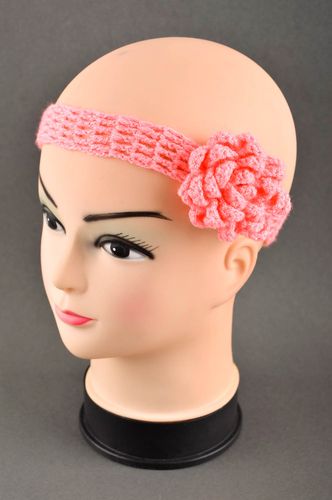 Handmade headband unusual head accessory gift ideas flower headband for girls - MADEheart.com