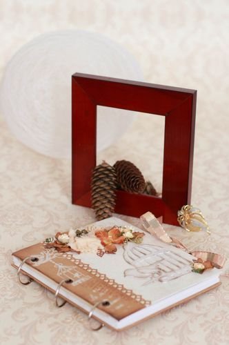 Álbum de deseos festivo hecho a mano original romántico bonito para regalo - MADEheart.com