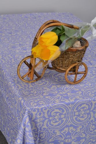 Textile cloth for square table 140х140 - MADEheart.com