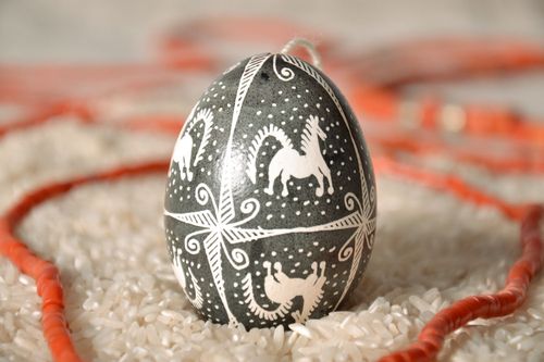 Расписное яйцо на Пасху - MADEheart.com