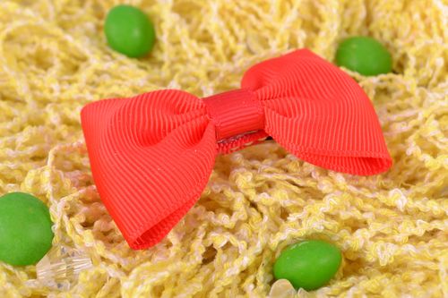 Fermaglio per capelli fatto a mano di nastro di reps accessori da donna  - MADEheart.com