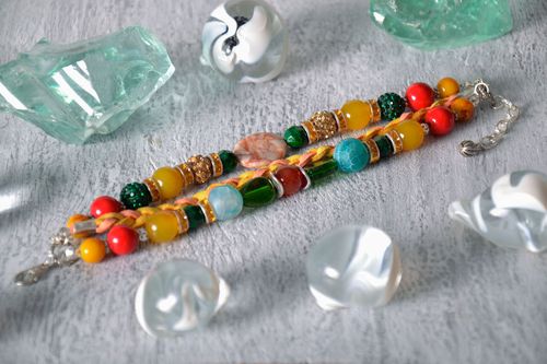 Bracelet made of natural stones - MADEheart.com