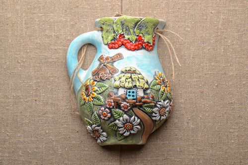 Handmade Wandbild aus Keramik - MADEheart.com