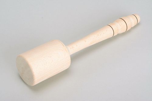 Wooden kitchen pestle - MADEheart.com