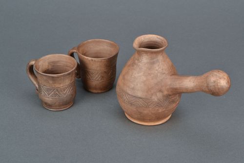 Ceramic coffee cezve - MADEheart.com