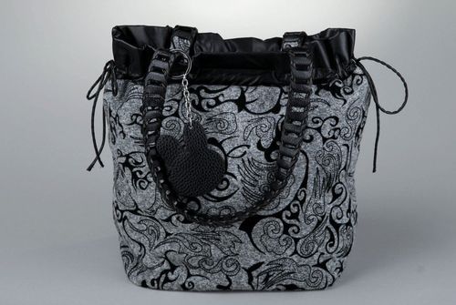 Textile handmade bag - MADEheart.com