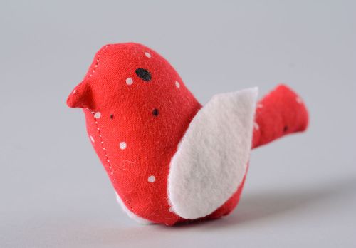 Brinquedo macio de tecido feito à mão com aroma Pássaro  - MADEheart.com