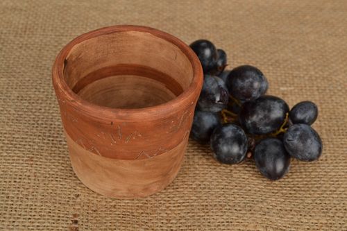 Caneca de argila feita à mão  - MADEheart.com