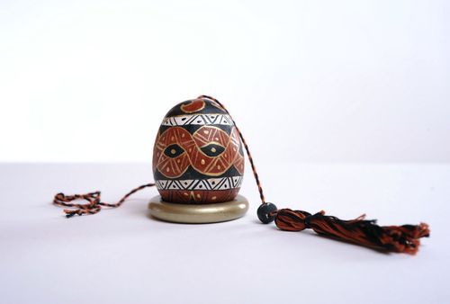 Керамическое яйцо-подвеска - MADEheart.com