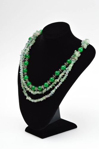 Stylish designer necklace accessory with onyx handmade elegant necklace - MADEheart.com