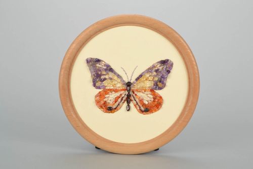 Round wall panel Butterfly - MADEheart.com